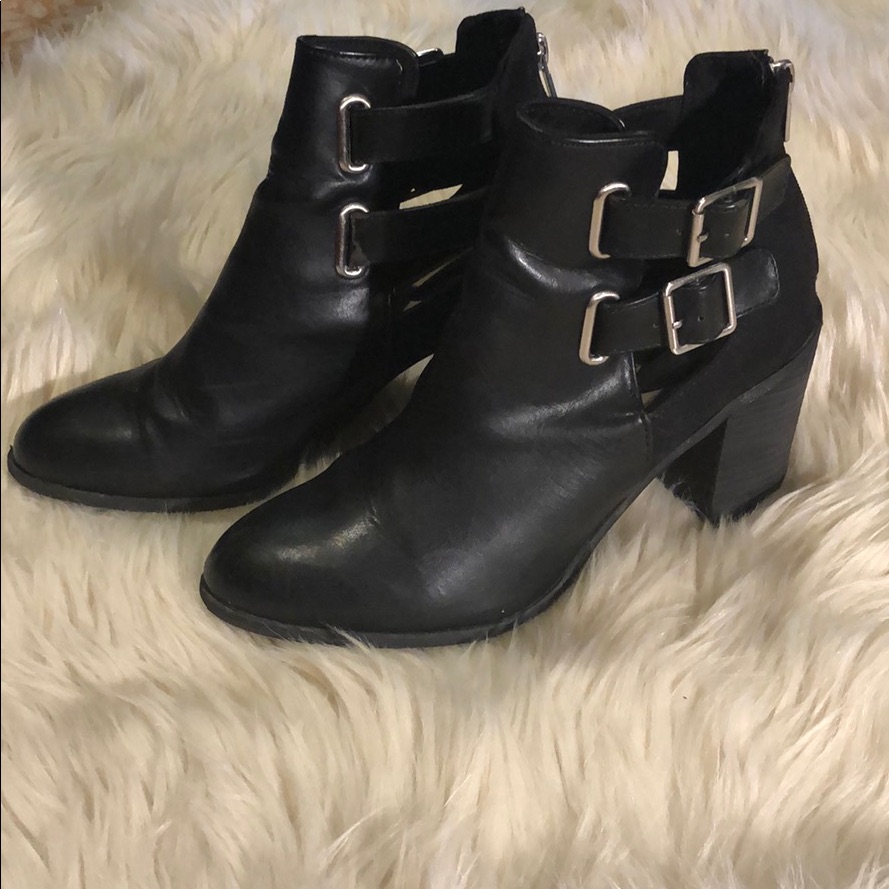 Berksha Vegan Leather Booties